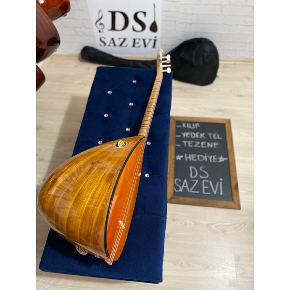DS Saz Evi Dut Tekne Kısa Sap Bağlama Saz Jacklı Nokta Klavye + Kılıf Yedek Tel Tezene Bağlamalar Fiyatı