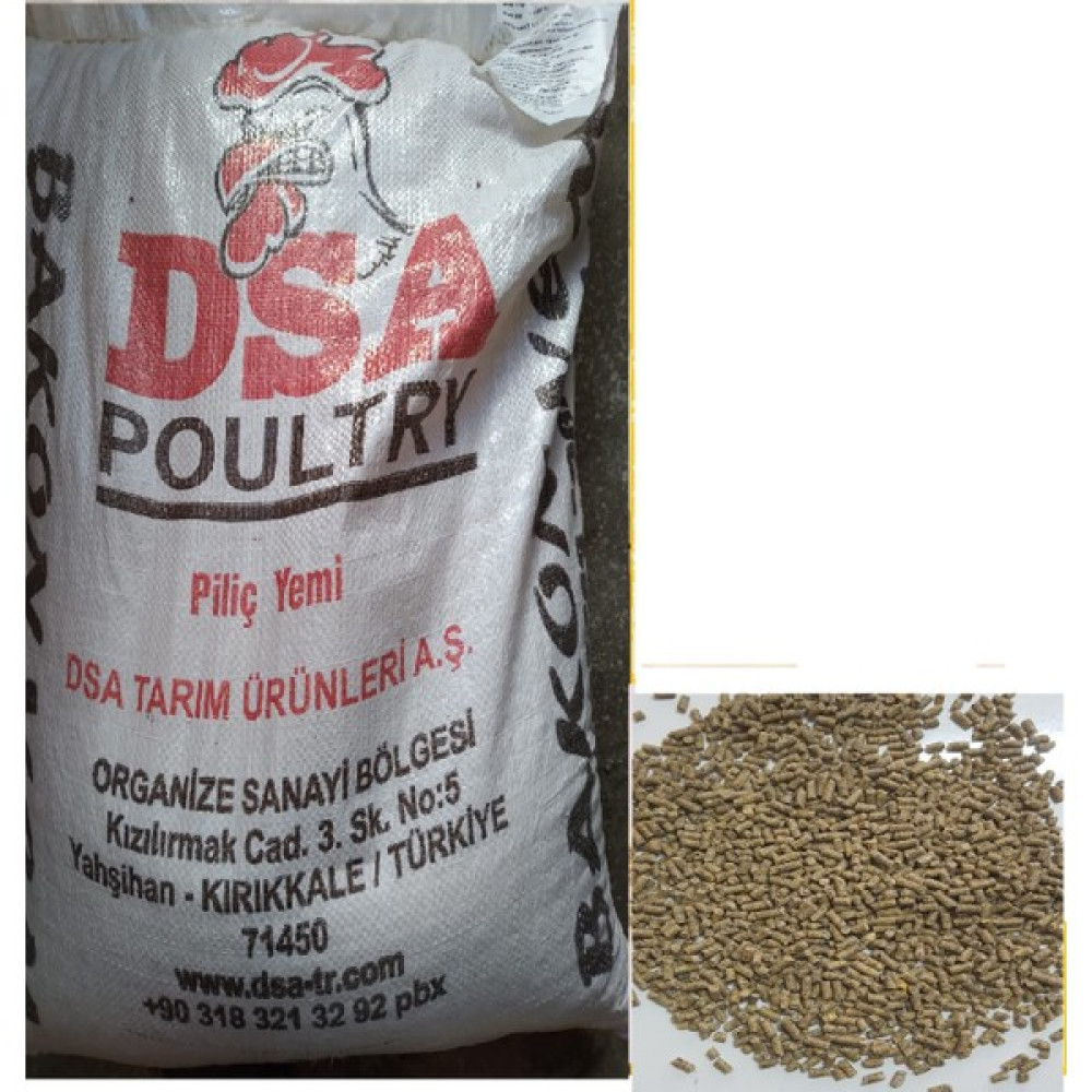 DSA Etlik Piliç Yemi 25 kg Pelet - 1 Oto Boyaları Fiyatı