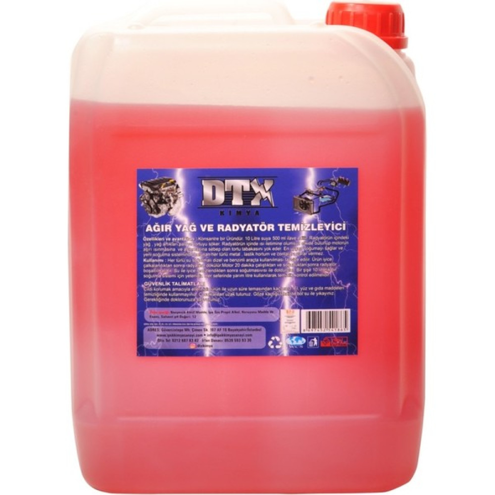 Dtx Kimya Ağır Yağ Sökücü ve Radyatör Temizleme 25 Litre Oto Bakım & Temizlik Ürünleri Fiyatı