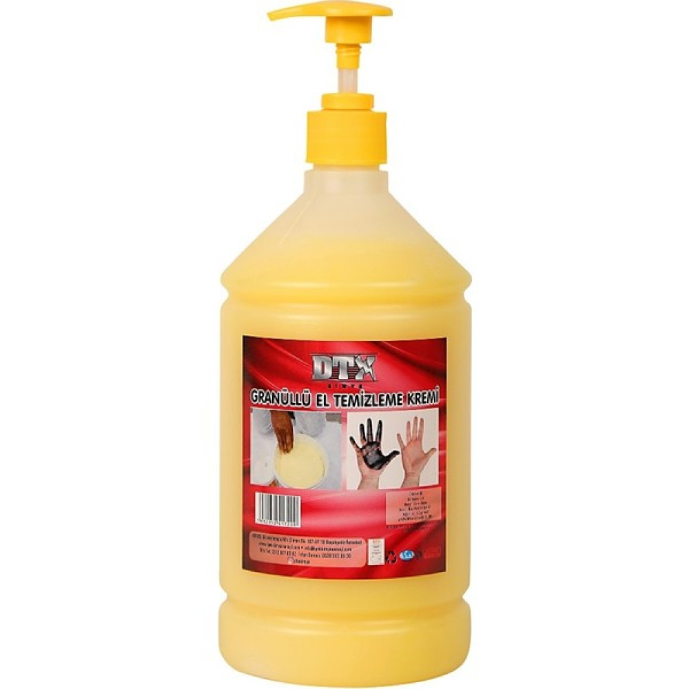 Dtx Kimya Granüllü El Temizleme ve Dezenfekte Kremi 1kg Oto Genel Temizlik Fiyatı
