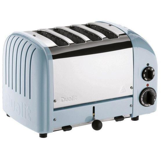 Dualit 47036 Vario 2200 W 4 Dilim Hazneli Ekmek Kızartma Makinesi Buz Mavisi Ekmek Kızartma Makineleri Fiyatı