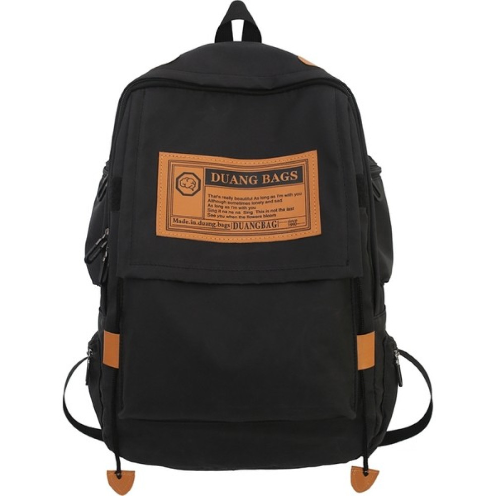 Duang Bags Laptop Bölmeli Okul ve Günlük Sırt Çantası (Yurt Dışından) - Siyah - Lise Üniversite Çantaları - 30cm*15cm*44cm Okul Çantası Fiyatı
