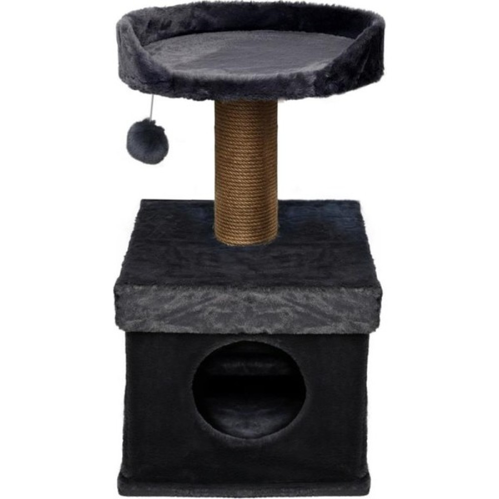 Dubex 39X39X72 cm Kedi Oyun Evi ve Tırmalama Platformu Gri Evcil Hayvan Ürünleri Fiyatı
