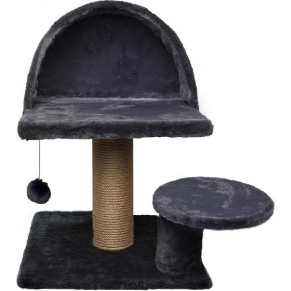 Dubex 50X50X55 cm Kedi Oyun Evi ve Tırmalama Platformu Gri Evcil Hayvan Ürünleri Fiyatı