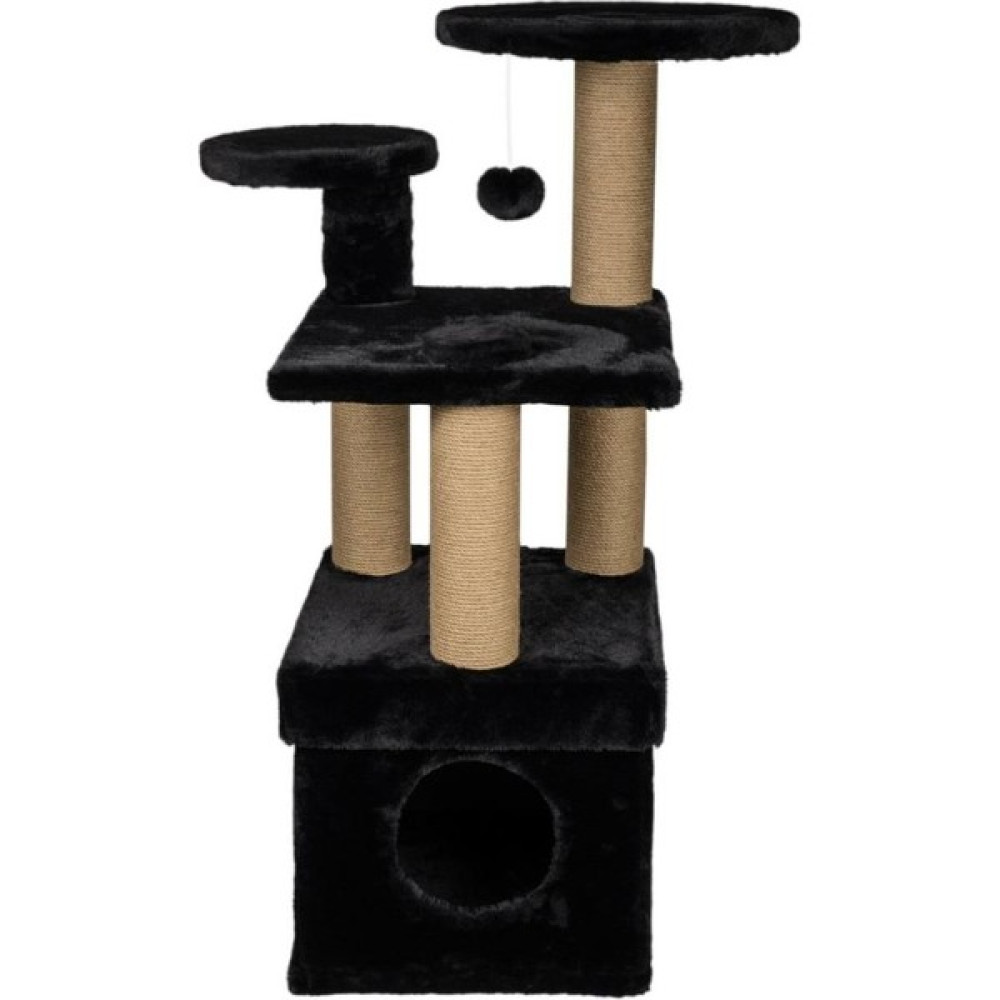 Dubex 52X67X100 cm Kedi Oyun Evi ve Tırmalama Platformu Siyah Evcil Hayvan Ürünleri Fiyatı