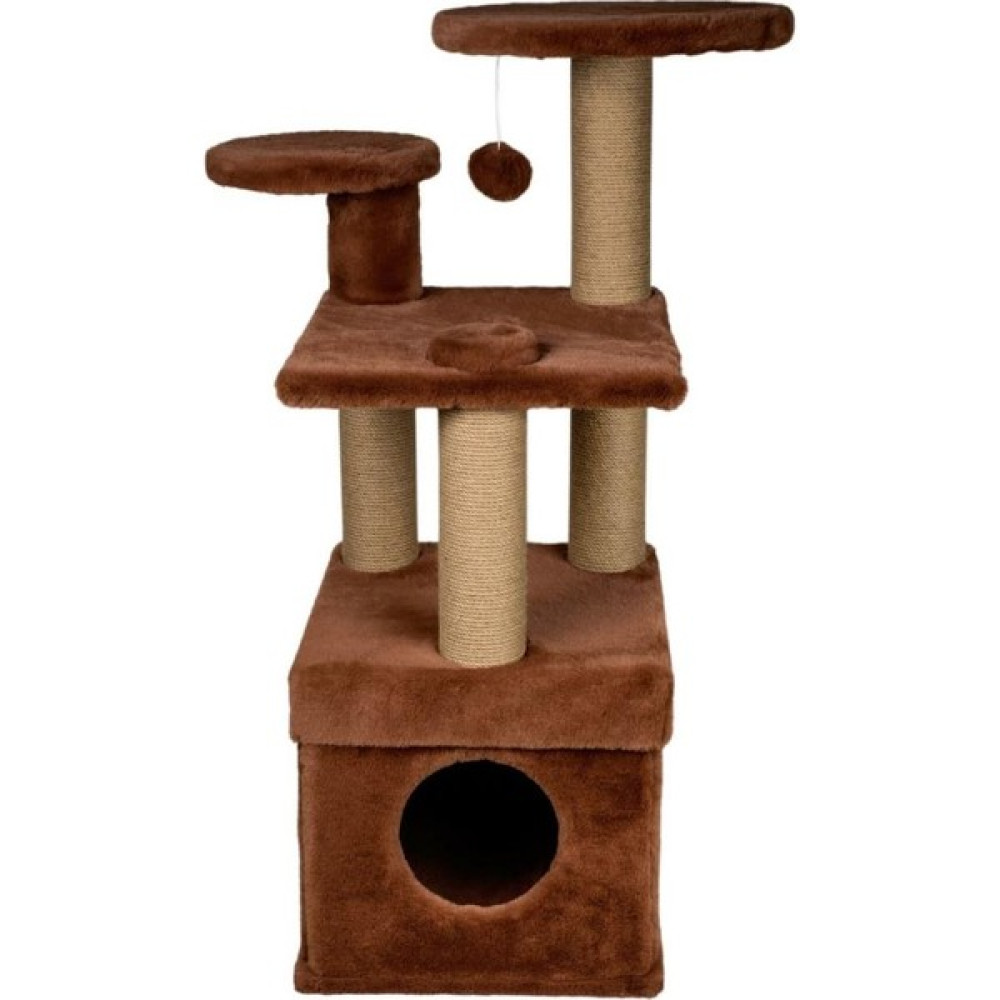 Dubex 52X67X100 cm Kedi Oyun Evi ve Tırmalama Platformu Tarçın Evcil Hayvan Ürünleri Fiyatı