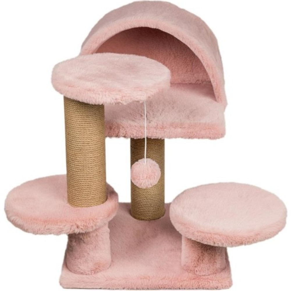 Dubex 63 x 63 x 55 cm Kedi Oyun Evi ve Tırmalama Platformu Pembe Evcil Hayvan Ürünleri Fiyatı