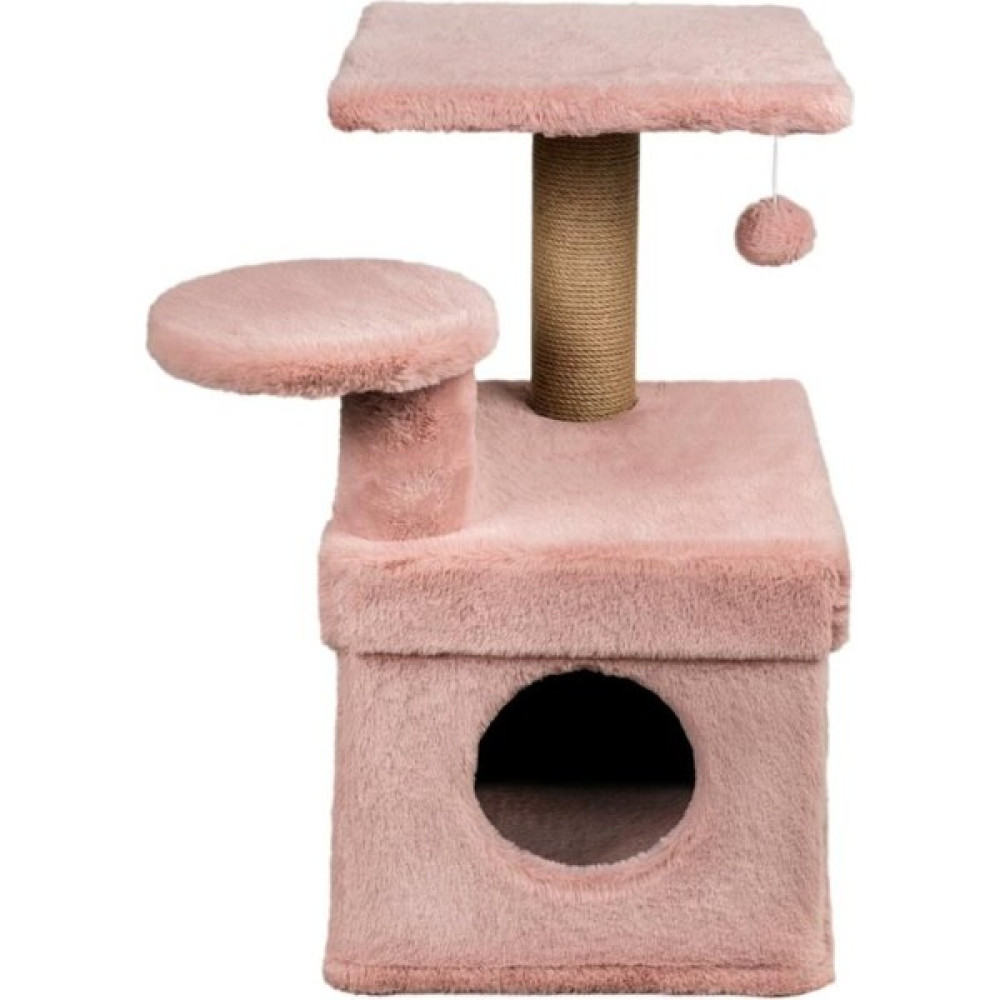 Dubex 65X51X72 cm Kedi Oyun Evi ve Tırmalama Platformu Pembe Evcil Hayvan Ürünleri Fiyatı