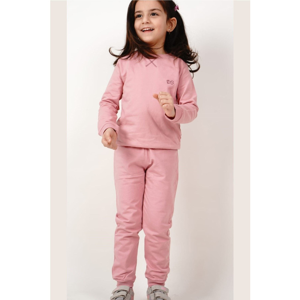 dubi baby Gül Kurusu Ds Diamondstar Baskısız Lük Bebek Takımı Eşofman Takımı 5-6-7-8 Yaş 6-7 Yaş Beden Kadın Eşofman Fiyatı