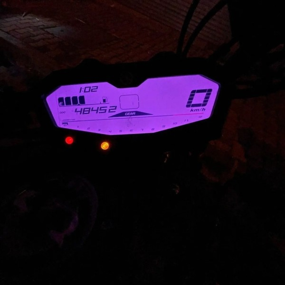 Dubi Store Dubi Motor- MT07 ve Tracer 700 Yamaha Gösterge Renklendirici - Açık Mor Motorsiklet Aksesuarları Fiyatı
