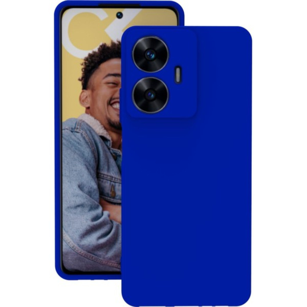 Dubosse Realme C55 Kılıf Kamera Korumalı Silikon Rubber Arka Kapak - Mavi Cep Telefonu Kılıfı Fiyatı