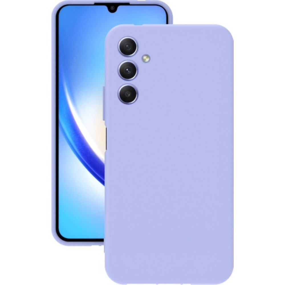Dubosse Samsung Galaxy A34 Kılıf Kamera Korumalı Silikon Rubber Arka Kapak - Lila Cep Telefonu Kılıfı Fiyatı