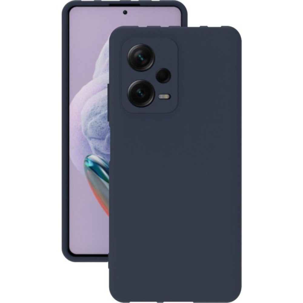 Dubosse Xiaomi Redmi Note 12 Pro 5g Kılıf Kamera Korumalı Silikon Rubber Arka Kapak - Lacivert Cep Telefonu Kılıfı Fiyatı