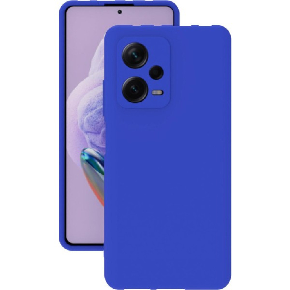 Dubosse Xiaomi Redmi Note 12 Pro 5g Kılıf Kamera Korumalı Silikon Rubber Arka Kapak - Mavi Cep Telefonu Kılıfı Fiyatı