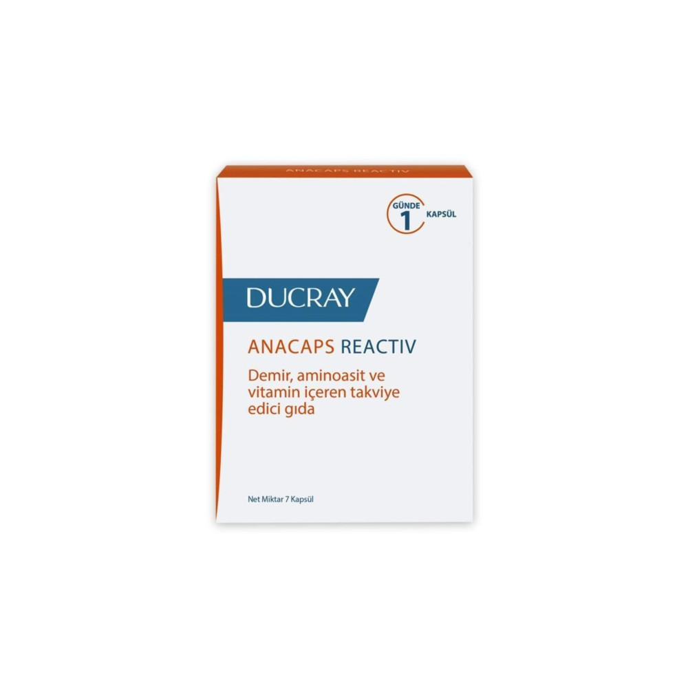 Ducray Anacaps Reactiv 30 Kapsül Besleyici Gıda Takviyesi Sağlık / Diyet Fiyatı