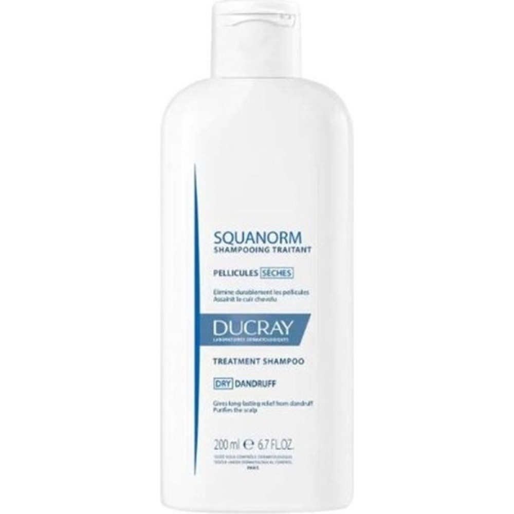Ducray Squanorm Dry Dandruff Shampoo Kepek Karşıtı Şampuan 200 ml Saç Bakım Maskeleri & Serumlar & Spreyler Fiyatı