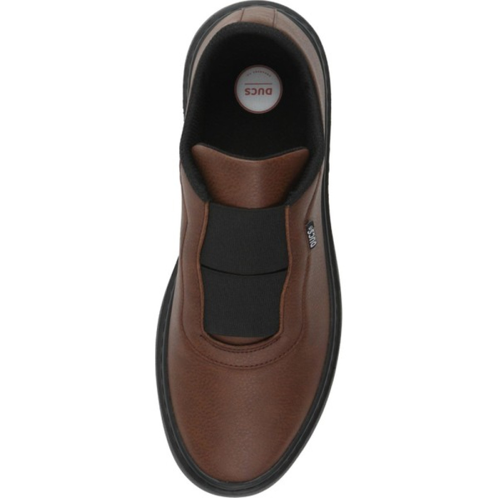 DUCS Ultra Hafif Sneaker Rahat Loafer Ayakkabı Esnek Yürüyüş Ayakkabısı Unisex Casual Ayakkabı Taba Erkek Ayakkabıları Fiyatı
