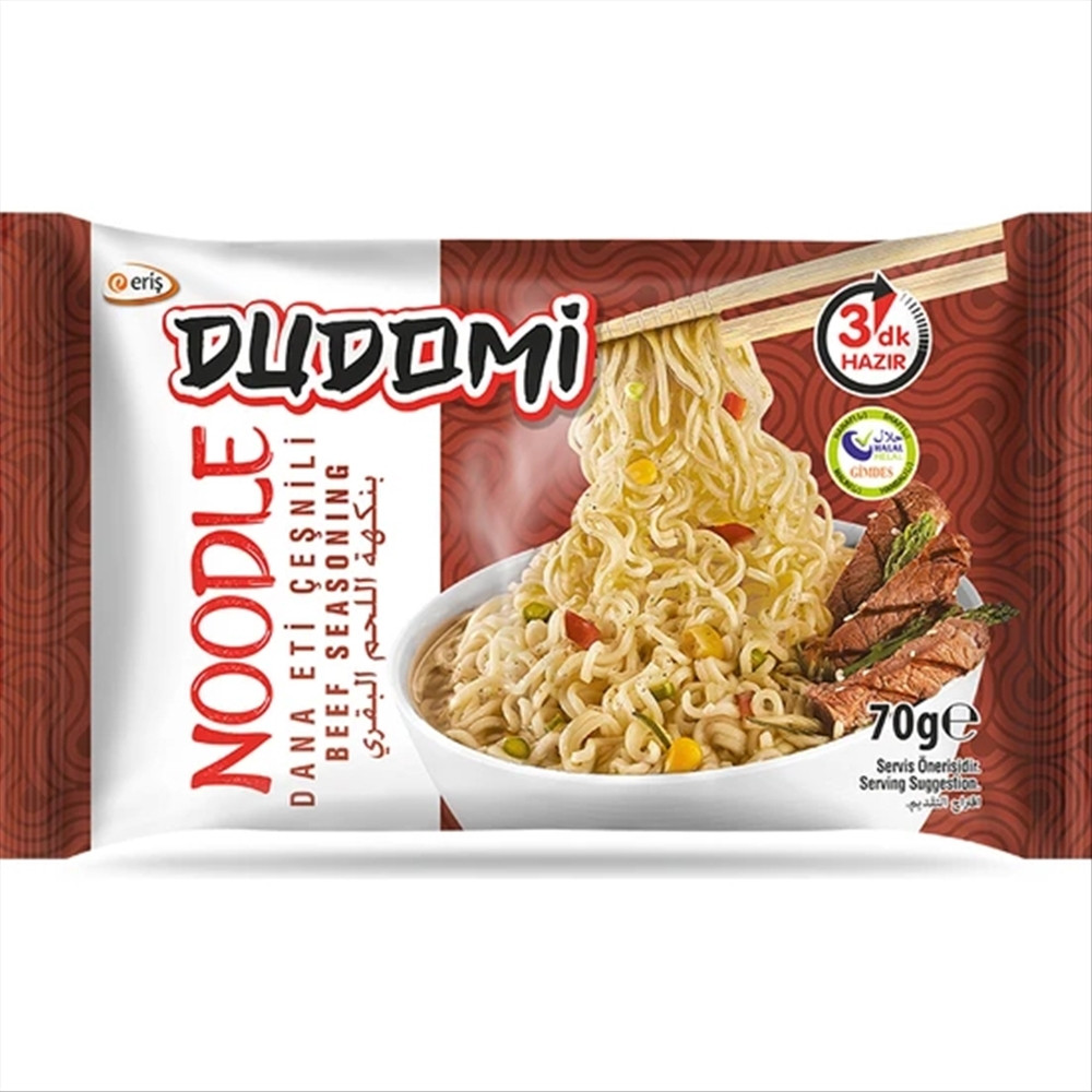 Dudomi Dana Eti Çeşnili Noodle 70 g Makarnalar Fiyatı