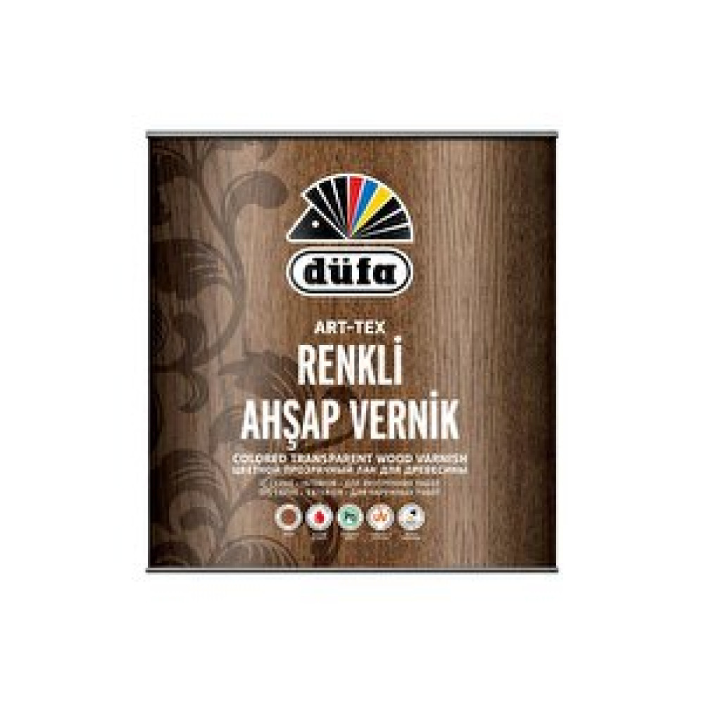 Düfa Art-tex Renkli Ahşap Vernik 0.75 L 8673 Anti̇k Meşe 8673 Antik Meşe Boya Malzemeleri Fiyatı