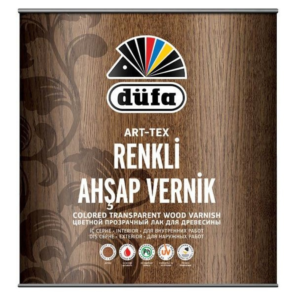Düfa Art-Tex Renkli Ahşap Vernik 0.75 Lt - Naturel Boya Malzemeleri Fiyatı
