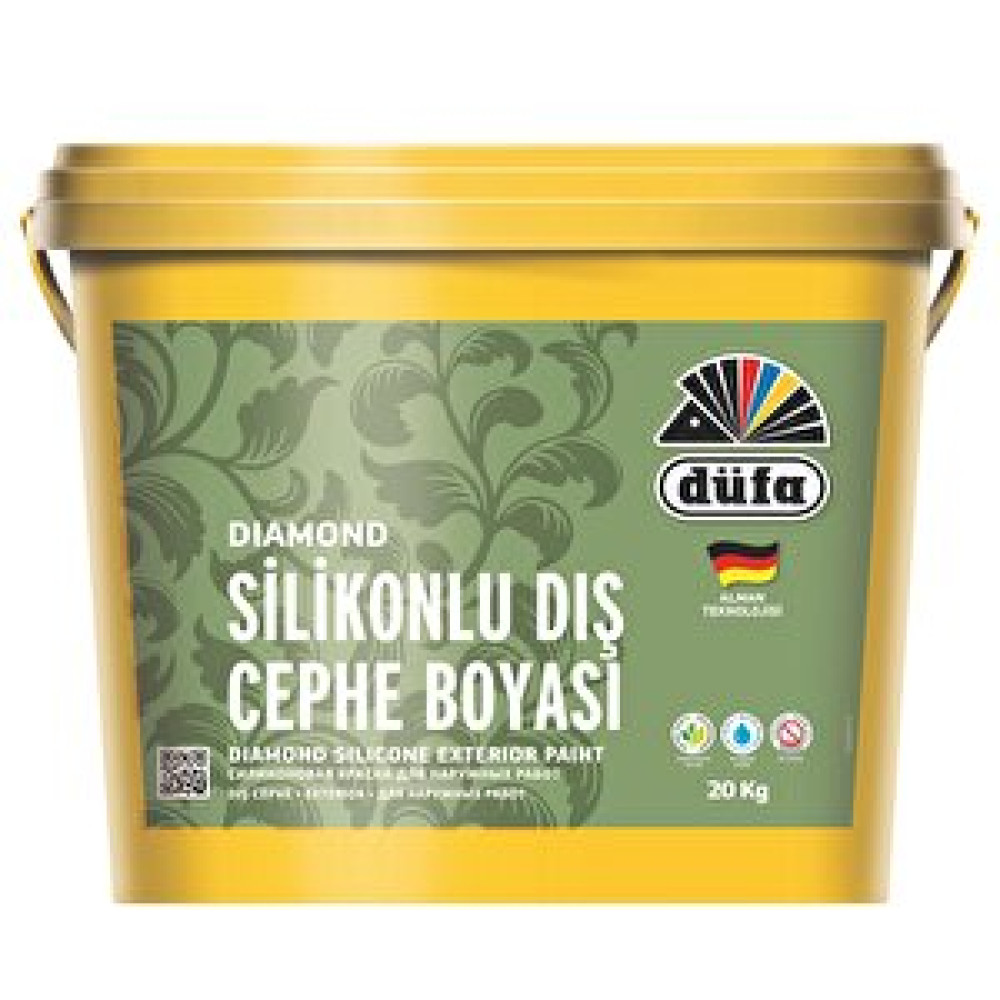 Düfa Diamond Silikonlu Dış Cephe Beyaz 20 Kg Boyalar Fiyatı