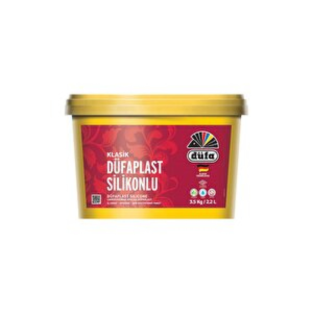 Düfa İç Cephe Duvar Boya Klasik Düfaplast Silikonlu 2.2 L - Yeni̇ Kartela Limon İç Cephe Duvar Boyası Fiyatı