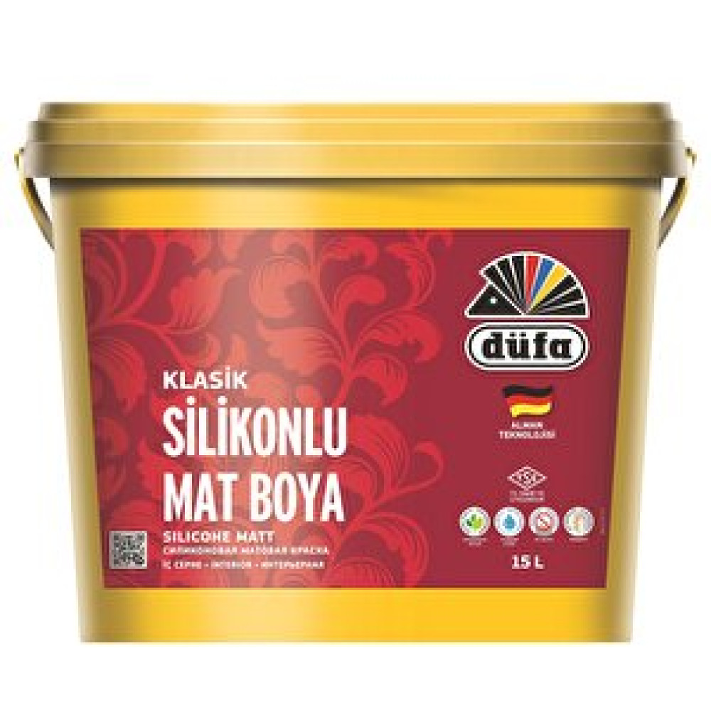 Düfa İç Cephe Duvar Boya Klasik Silikonlu Mat 7.50 L - Yeni̇ Kartela Melankolik İç Cephe Duvar Boyası Fiyatı