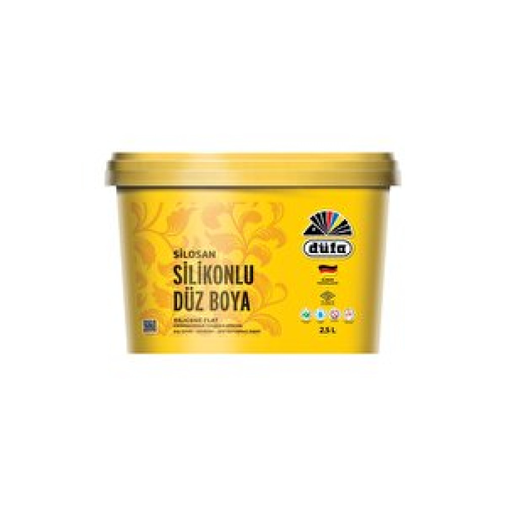 Düfa Silikonlu Düz Dış Cephe Duvar Boya 2.5 L - Yeni̇ Kartela Ege Boyalar Fiyatı