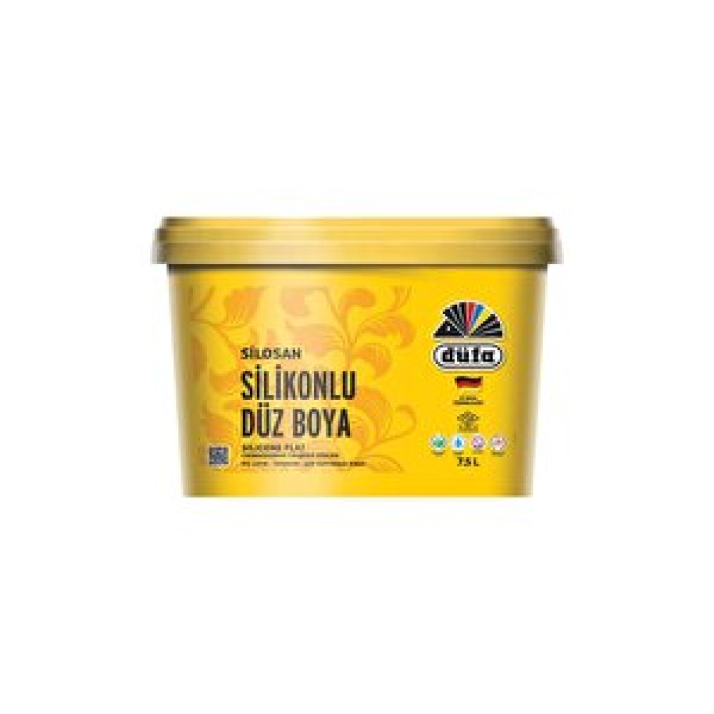 Düfa Silikonlu Düz Dış Cephe Duvar Boya 7.5 L - Yeni̇ Kartela Koyu Krem Boyalar Fiyatı