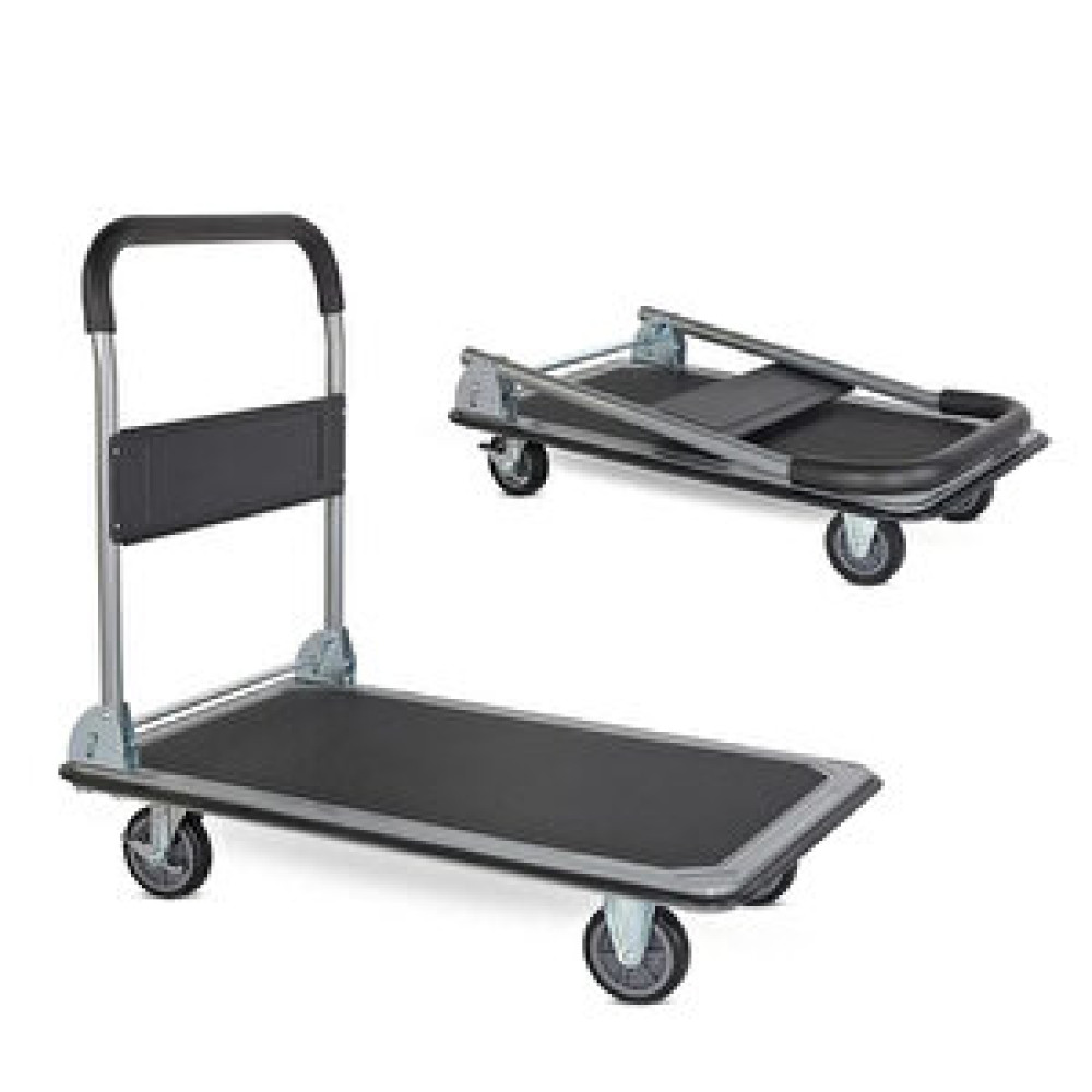 Duffmart Pr2190 Pro Katlanır Platform 4 Tekerlekli Paket Taşıma Arabası 150 Kg İnşaat Makineleri Fiyatı