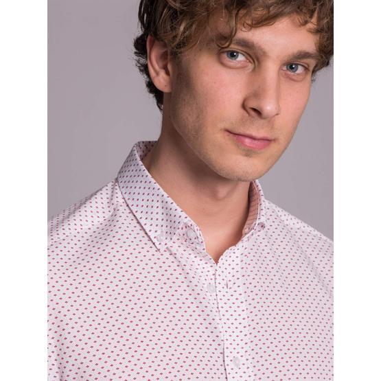 Dufy DU4194011035 Beyaz Slim Fit Erkek Gömlek