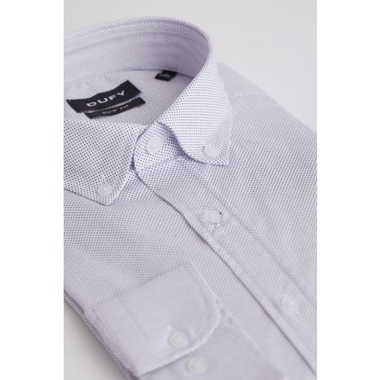Dufy DU4194011035 Beyaz Slim Fit Erkek Gömlek