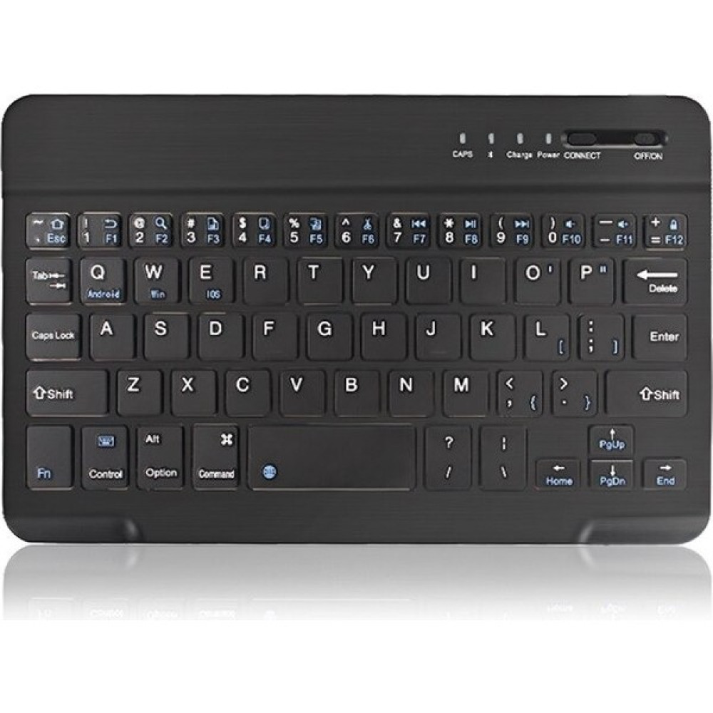 Duhaline Samsung Galaxy Tab A7 SM-T500/505/507 Uyumlu Bluetooth Tablet Klavyesi Mini Slim Şarjlı Kablosuz - Siyah Oyuncu Klavyesi Fiyatı