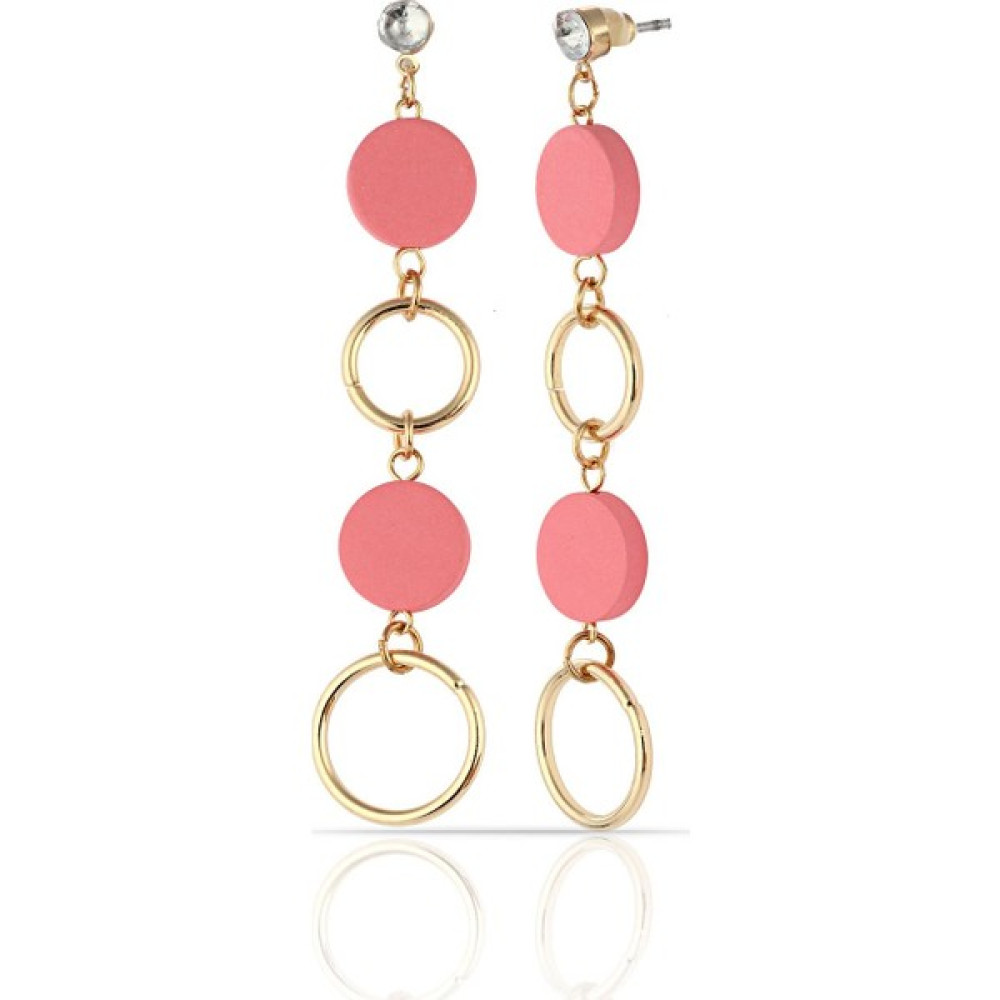 Duke Nickle Pembe Zincir Küpe Bijuteri Küpe Fiyatı