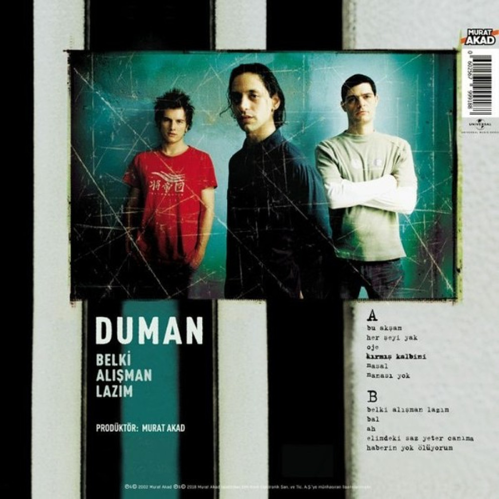 Duman - Belki Alışman Lazım - Plak Pikap & Aksesuarları Fiyatı
