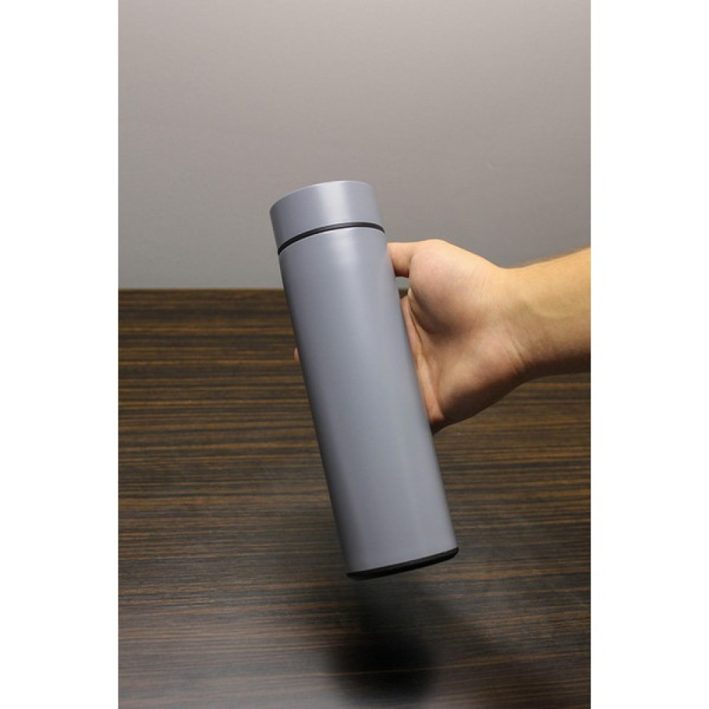 Dumkay Sağlıklı ve Çevre Dostu 500 ml Dereceli Termos - 0,50 lt - Gri Oto Boyaları Fiyatı