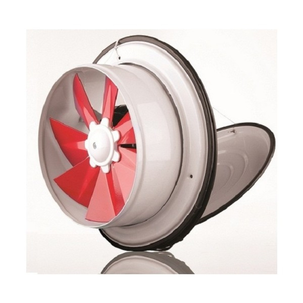 Dündar 20 cm K 20 1425 D/D 220 230 Volt Monofaze Kapaklı Pencere Tipi Aksiyal Fan Aspiratör Nalburiye & Hırdavat Fiyatı