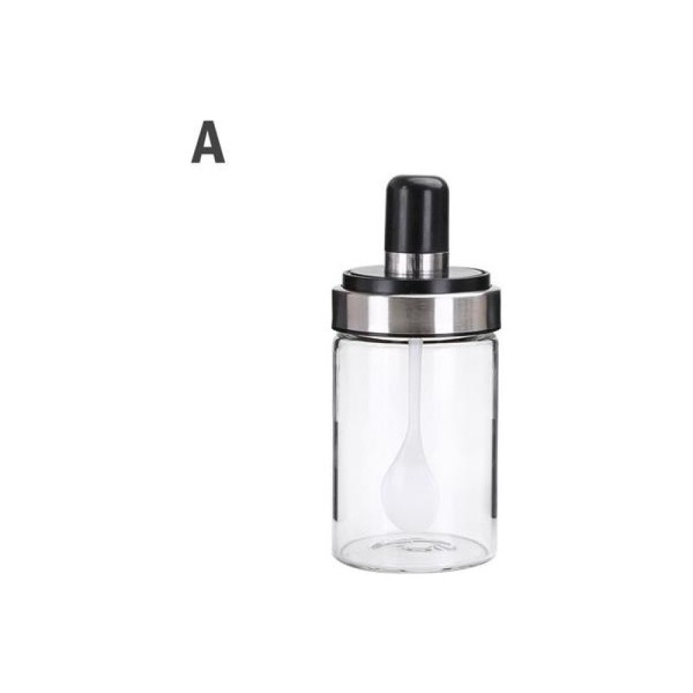 Dunk 250 ml Mutfak Cam Çeşni Şişesi Tuz Şeker Biber Tozu Yağı Bal Saklama Kutusu Baharat Kavanozu Mutfak Gereçleri | Şeker ve Kremalı Tencereler (K... Saklama Kapları Fiyatı