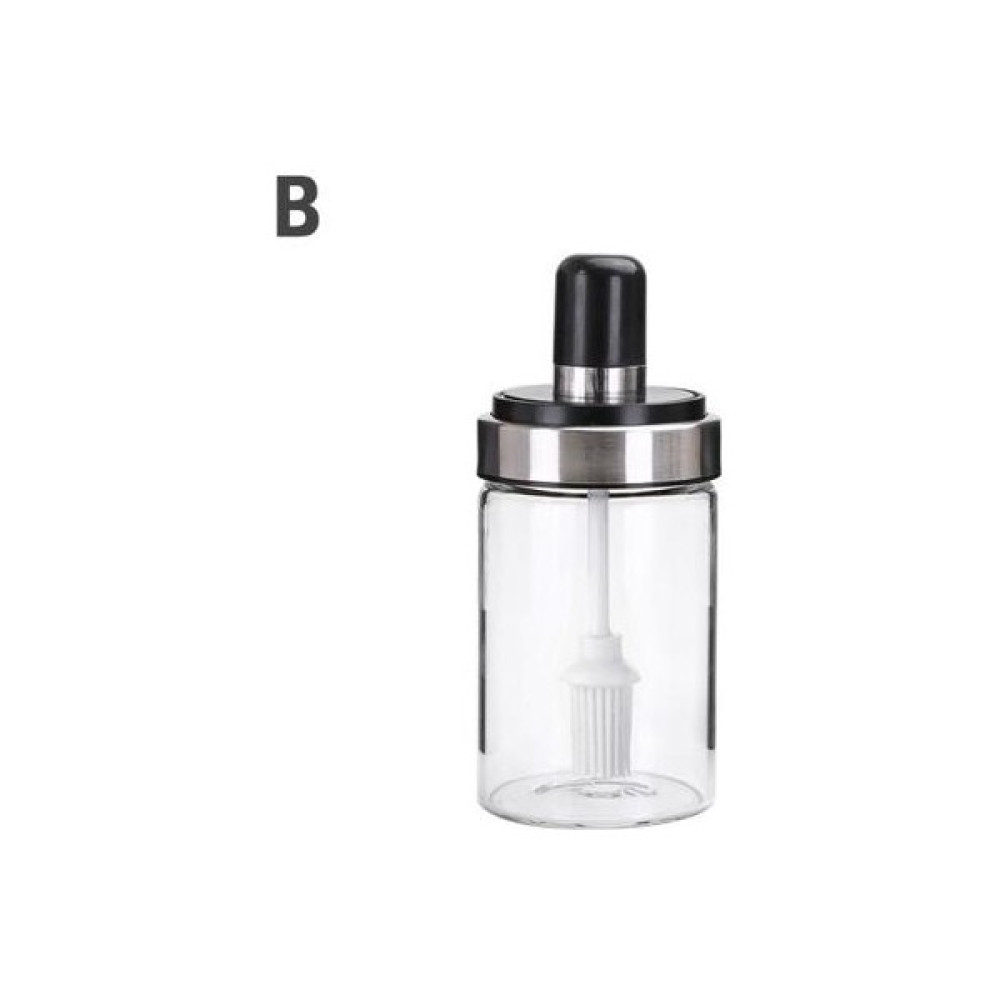Dunk 250 ml Mutfak Cam Çeşni Şişesi Tuz Şeker Biber Tozu Yağı Bal Saklama Kutusu Baharat Kavanozu Mutfak Gereçleri | Şeker ve Kremalı Tencereler (Y... Saklama Kapları Fiyatı