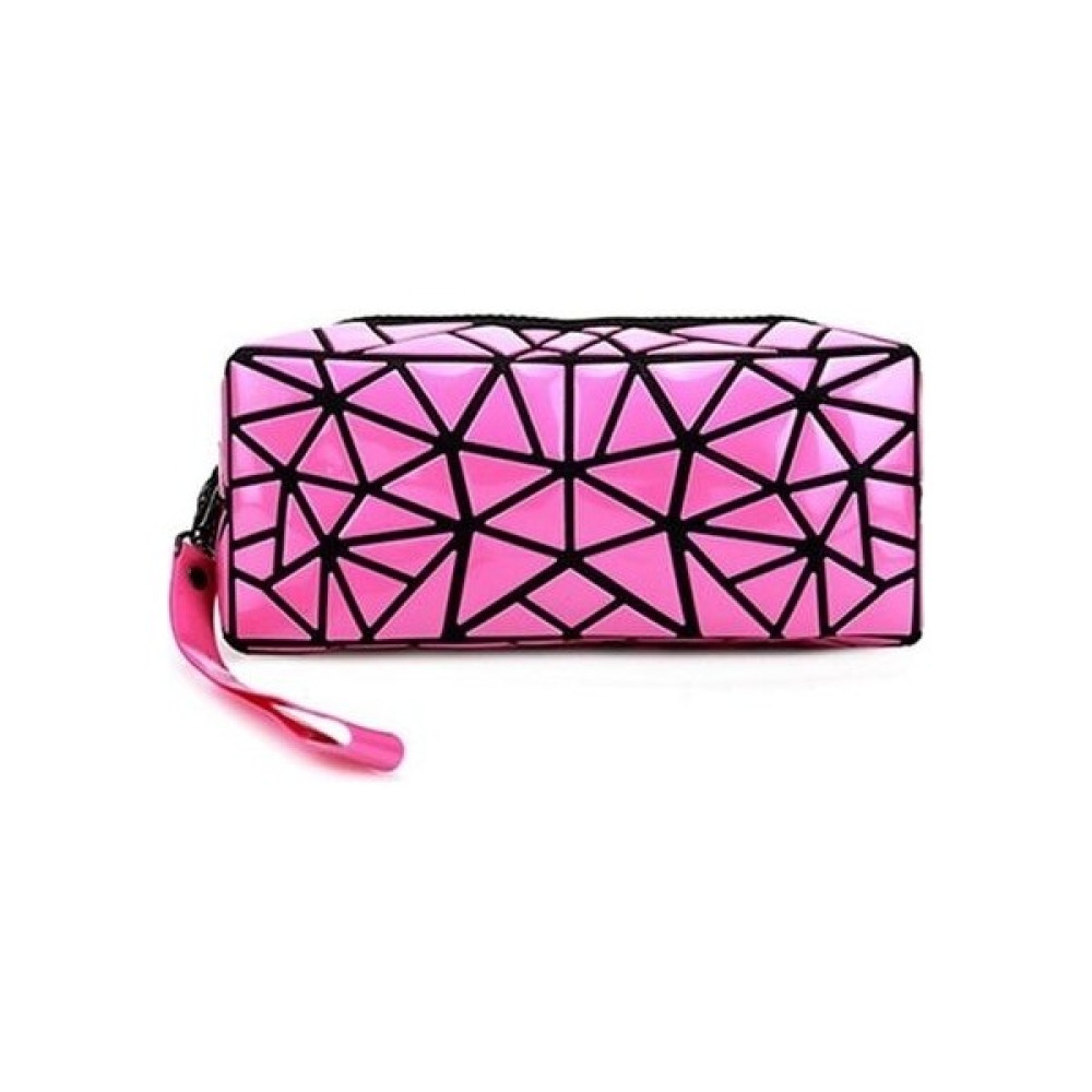 Dunk Moda Kadınlar Makyaj Çantası Geometrik Katlanır Rahat Kozmetik Çantası Kılıfları Kadın Seyahat Organizatör Makyaj Çantası (Yurt Dışından) - Pembe Makyaj Fırça ve Aksesuarları Fiyatı