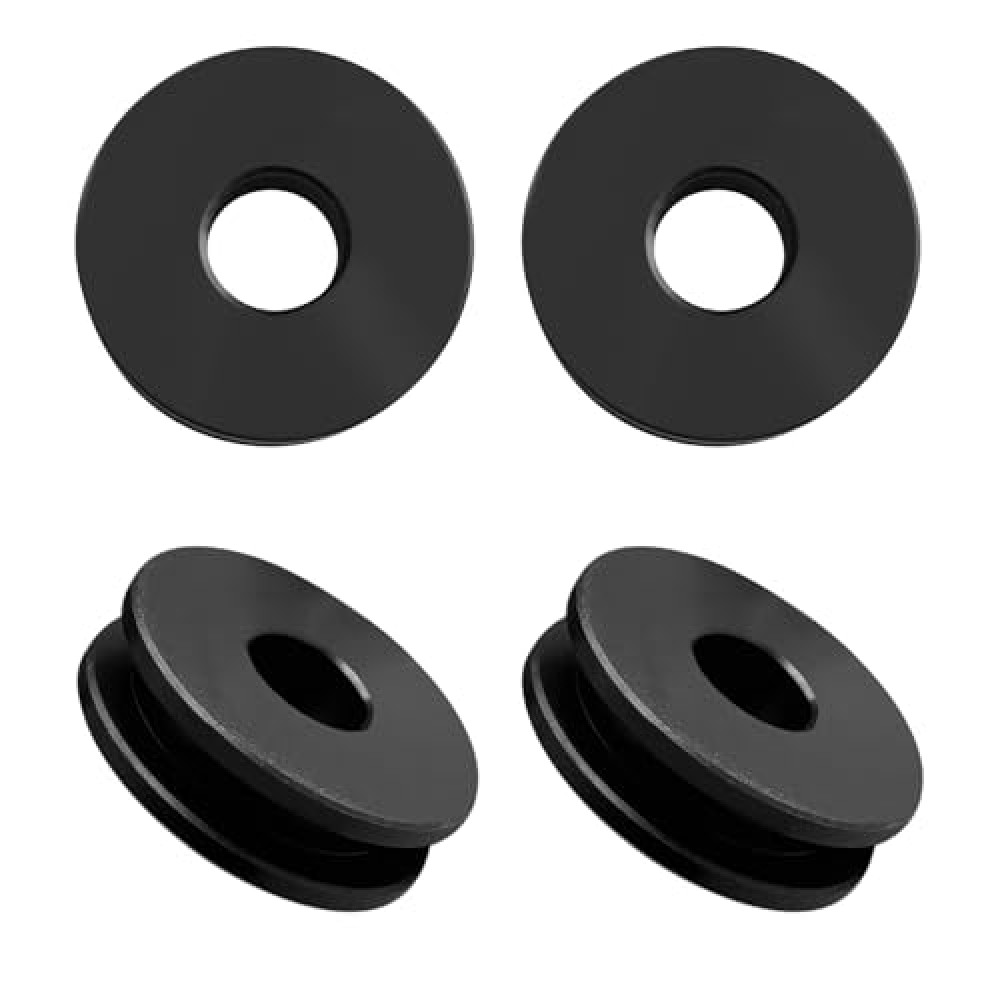 Dunviku Motorcycle Bushing Windshield Bushing Windshield Grommets 4PCS Detachable Windshield Bushing Replacement for Harley Motorcycle Softail Road Heritage King