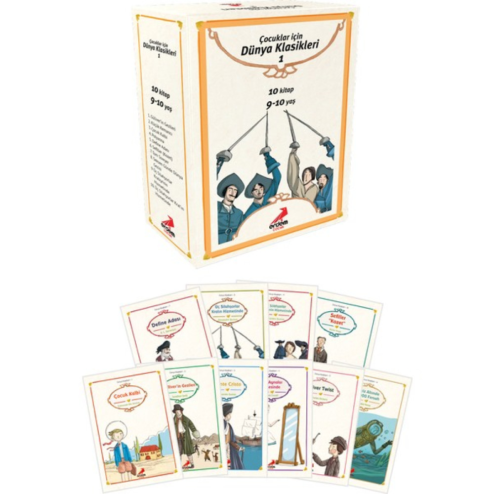Dünya Çocuk Klasikleri 1 -10 Kitap Bilim & Teknik Fiyatı