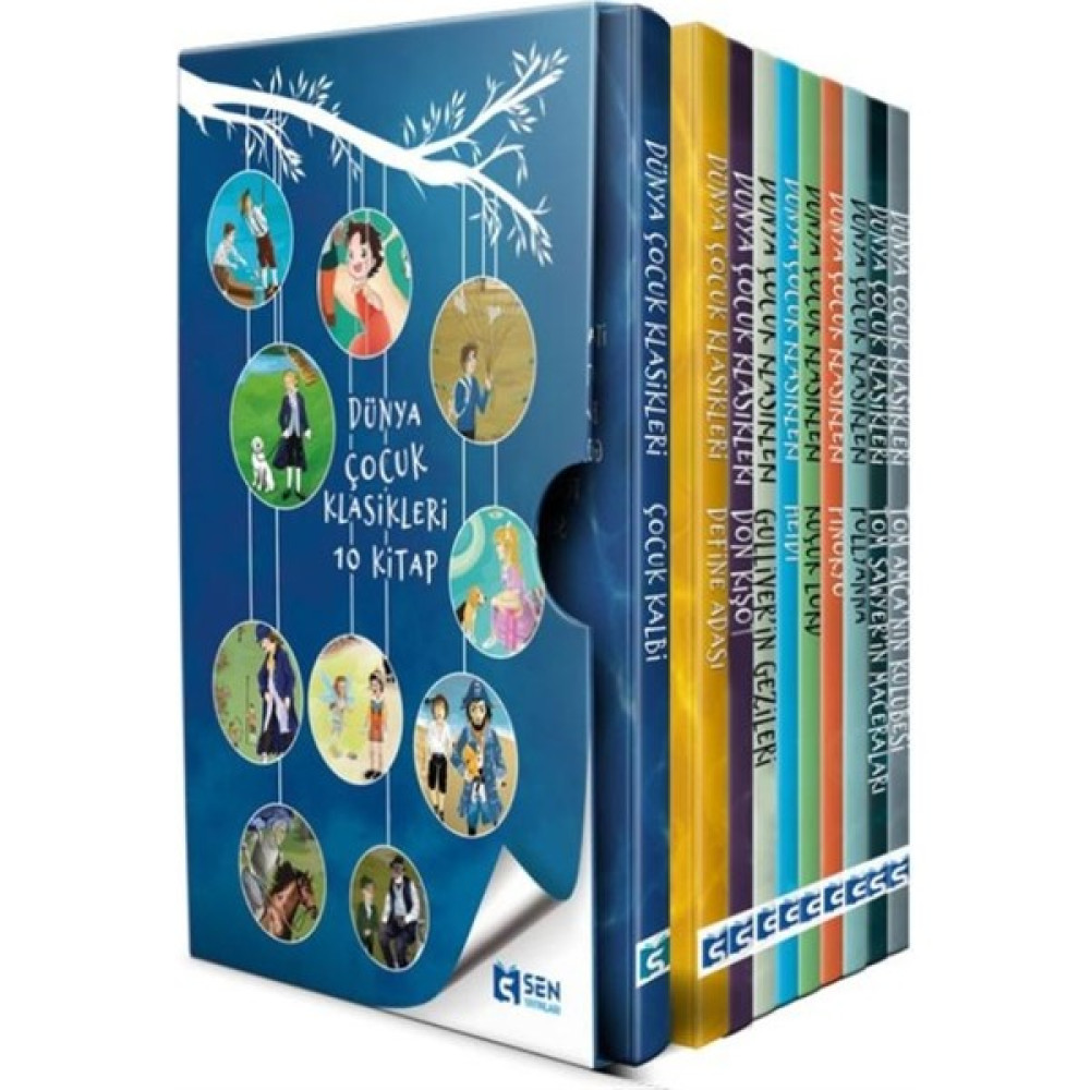Dünya Çocuk Klasikleri 10 Kitap Kutulu Set Diğer Fiyatı