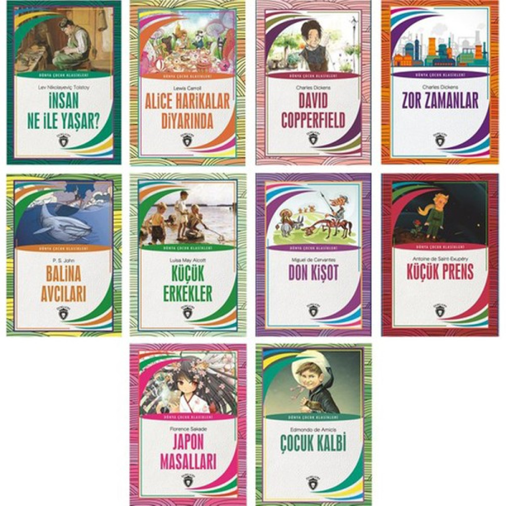 Dünya Çocuk Klasikleri (10 Kitap) Set-4 Çocuk Klasikleri Fiyatı