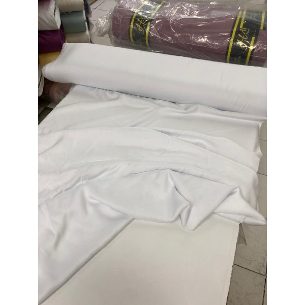 Dünya Kumaş Viskon Kumaş - 010 - Beyaz - 1 m - 150 cm Kumaşlar Fiyatı