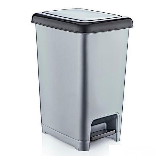 Dünya Plastik 15 lt Slim Pedallı Çöp Kovası