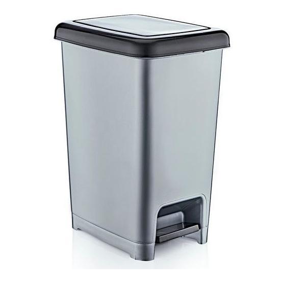 Dünya Plastik 15 lt Slim Pedallı Çöp Kovası