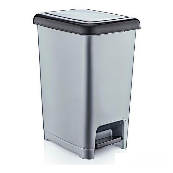 Dünya Plastik 15 lt Slim Pedallı Çöp Kovası