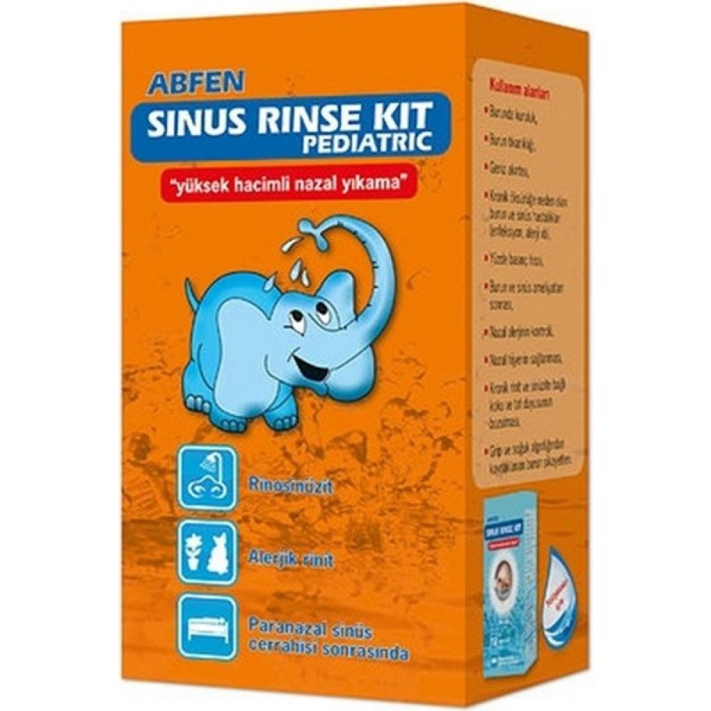 Dünyadan Hediyeler Abfen Sinus Rinse Kit Pediatrik - Beyaz Hediyelik Eşya Fiyatı