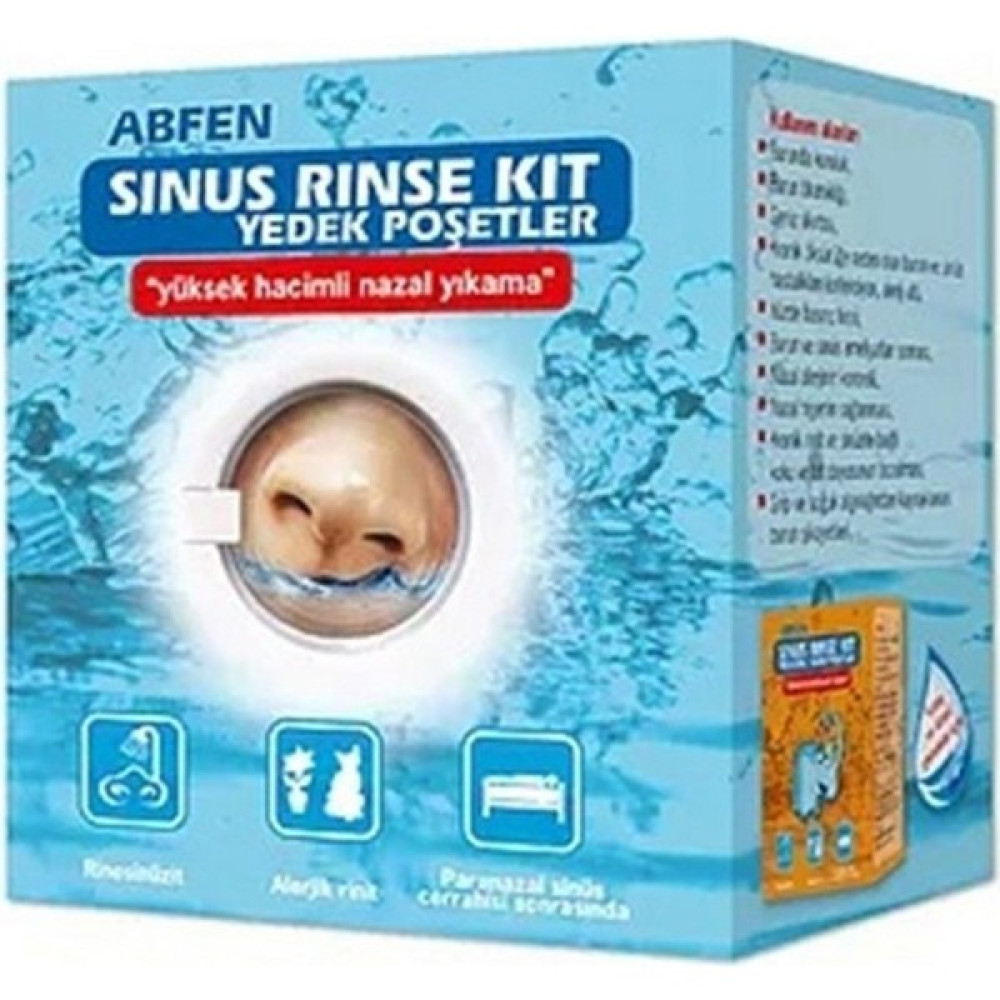 Dünyadan Hediyeler Abfen Sinus Rinse Yedek Poşetler - Beyaz Hediyelik Eşya Fiyatı